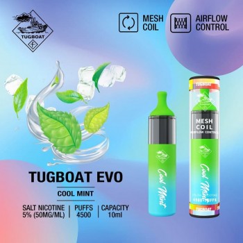 Tugboat - Evo 4500 Puff Tek Kullanımlık Pod Mod