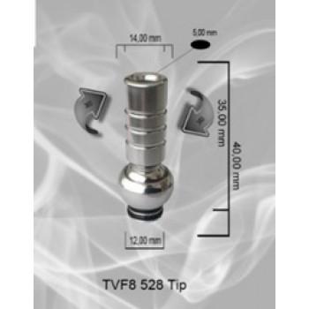 TFV8 360 DERECE OYNAR DRİP TİP  528 for 810