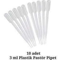 Pastör Pipeti (3ML) 10'lu Paket